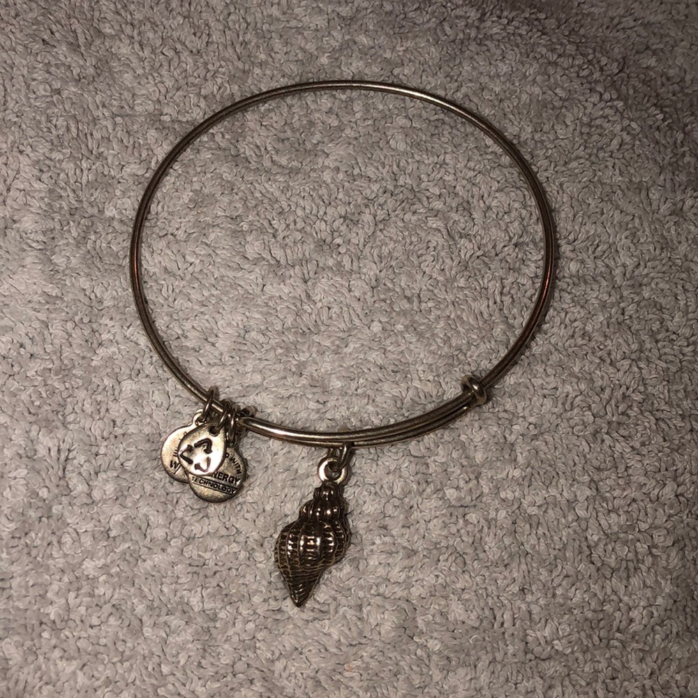 Alex and Ani seashell bangle